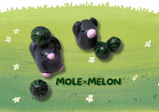 September Limited Mole Craft - Mole × Melon