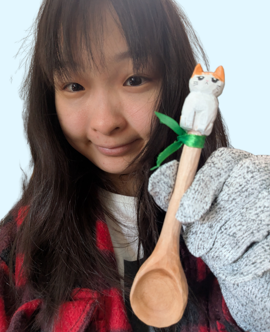 Mole Handmade Cat Spoon