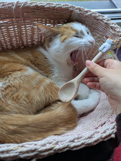 Mole Handmade Cat Spoon